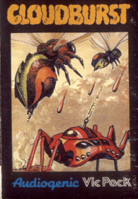 Cloud Burst Vic-20  box art